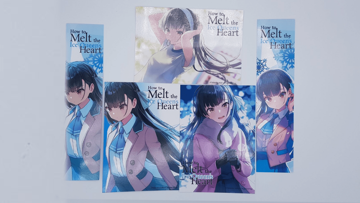 How to Melt the Ice Queen’s Heart - Postcards and Bookmarks