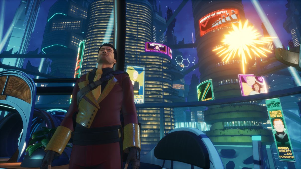 Beyond a Steel Sky - City