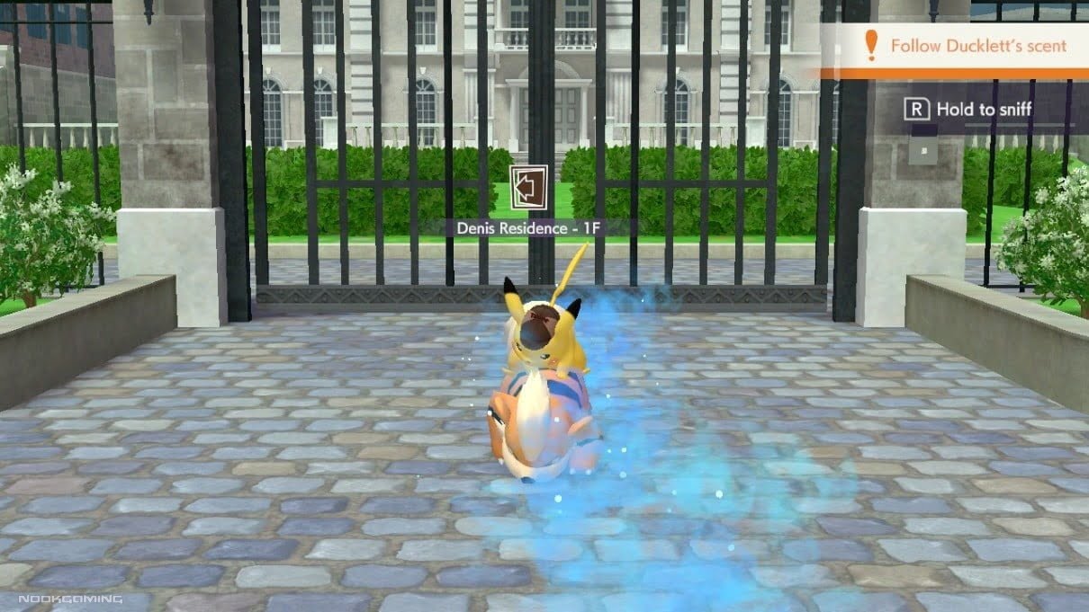 Detective Pikachu Returns - Growlith Sniffing