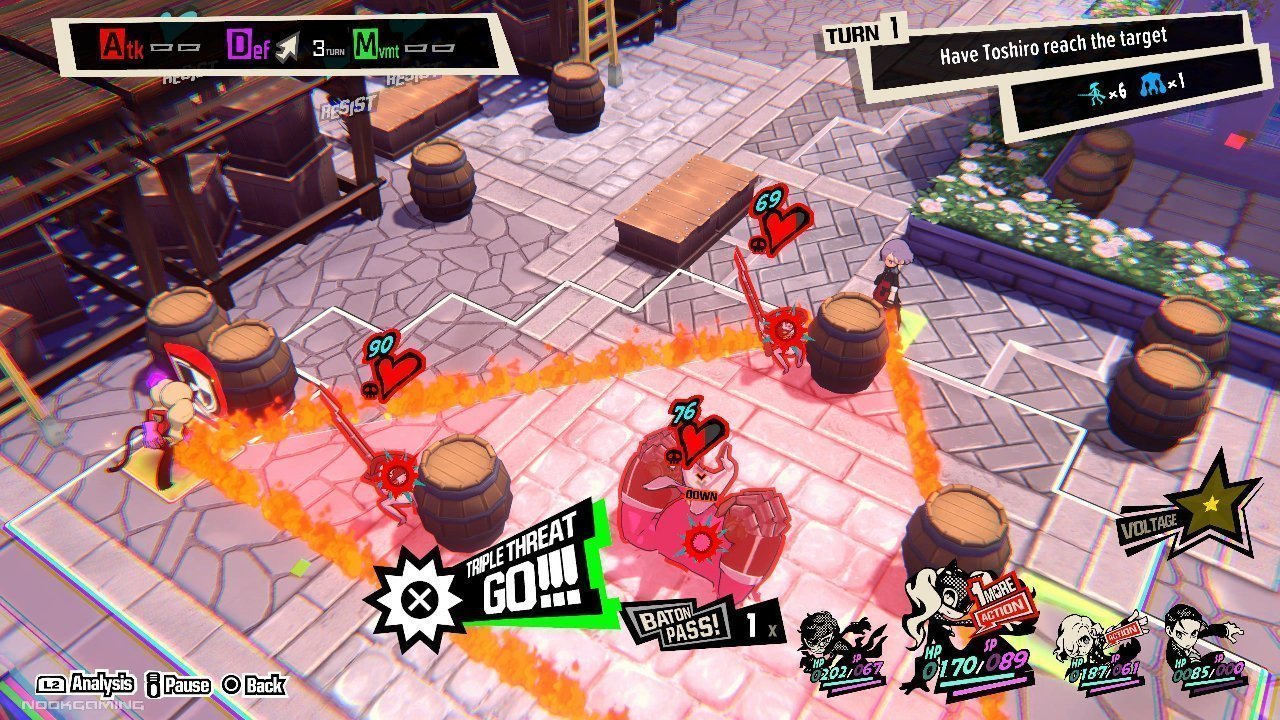 Persona 5 Tactica - Triple Threat