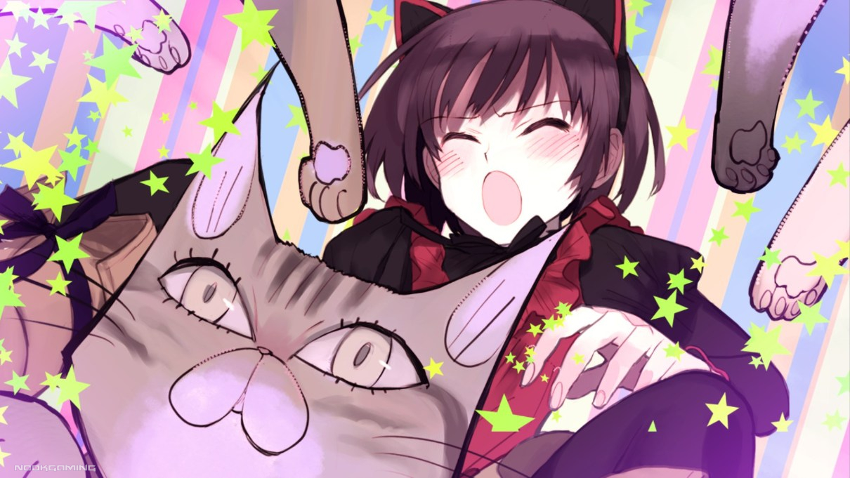 Sona-Nyl - Lily Surprised by a Cat