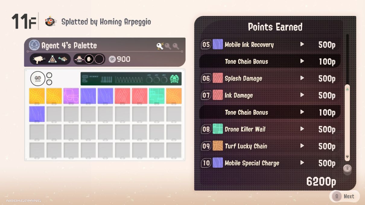 Palette in Splatoon 3: Side Order