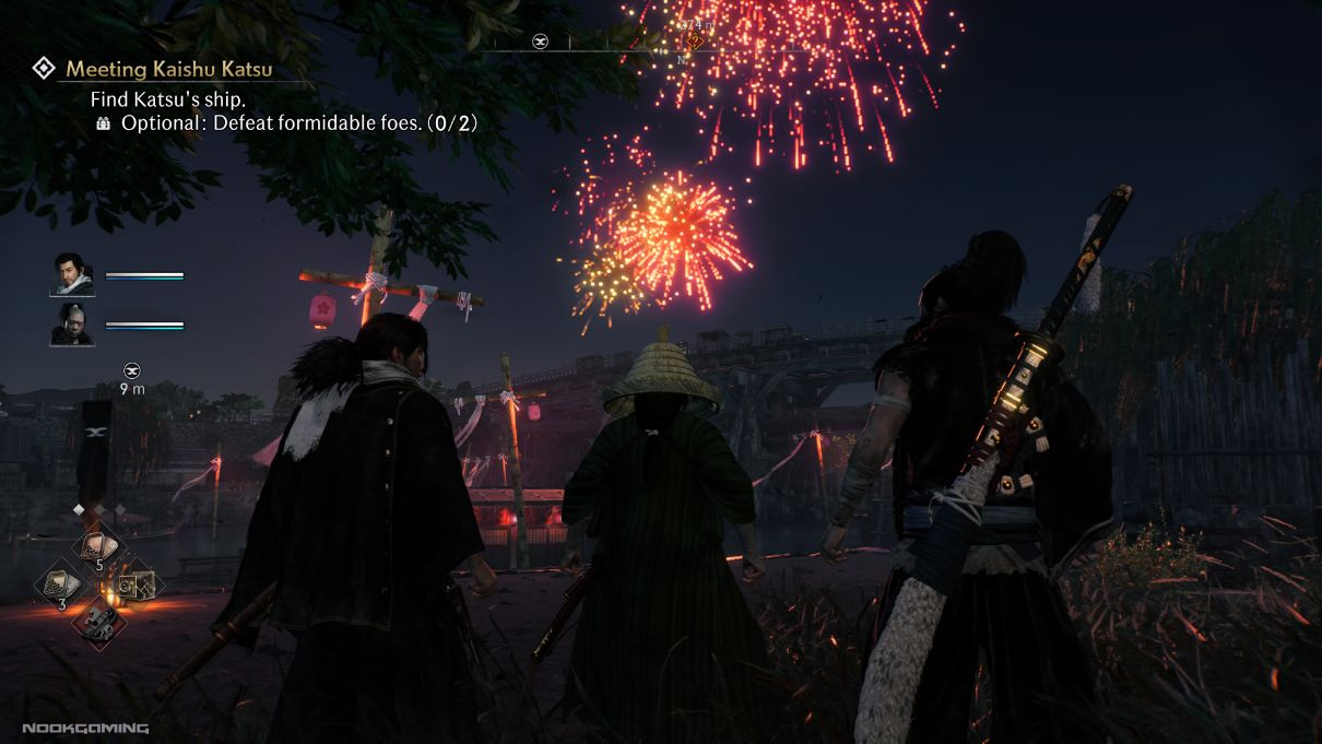 Watching Fireworks