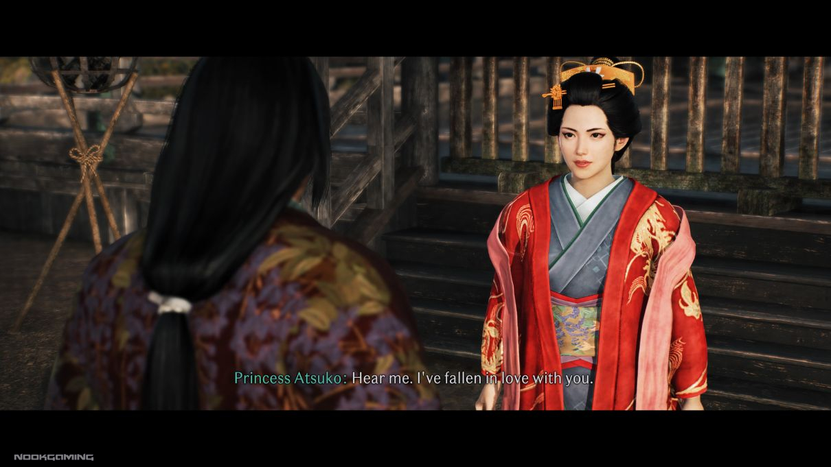 Princess Atsuko (Rise of the Ronin) love confession