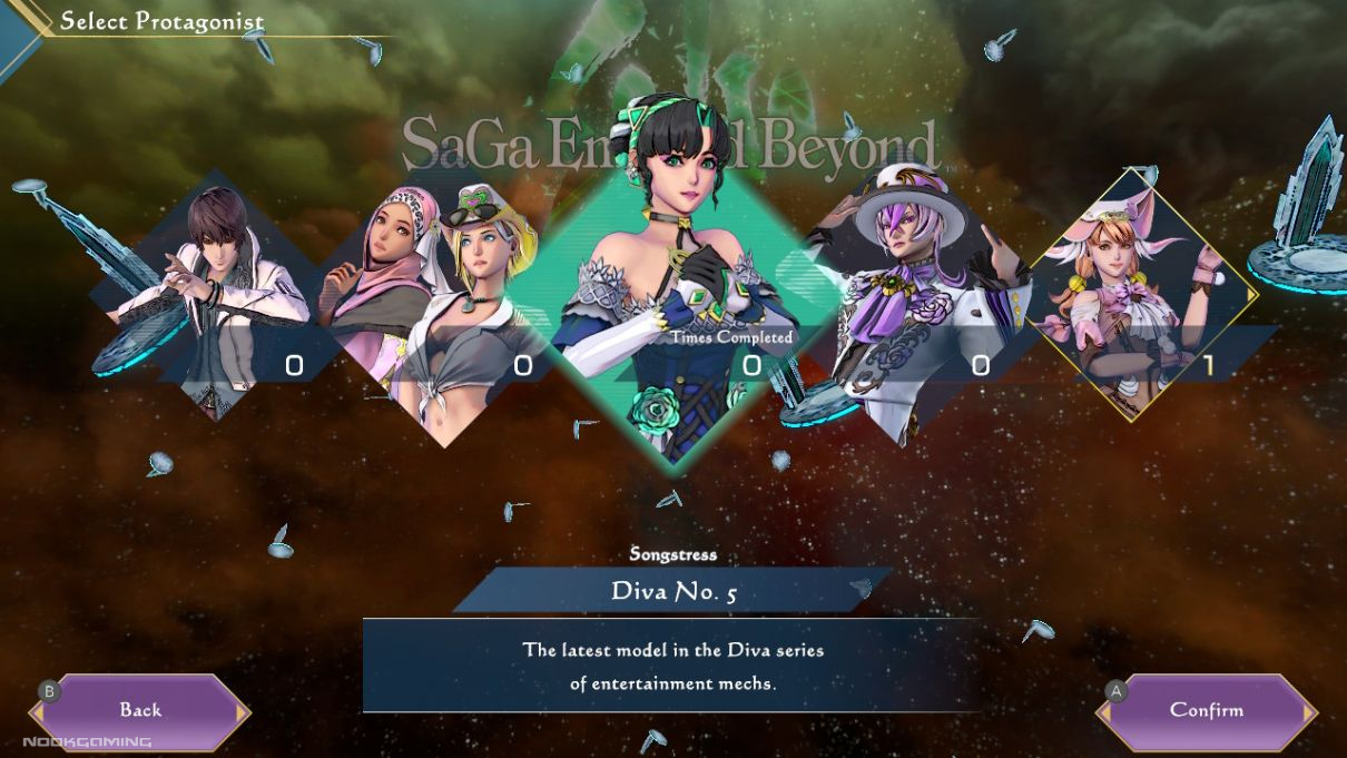 Choosing Story in SaGa Emerald Beyond
