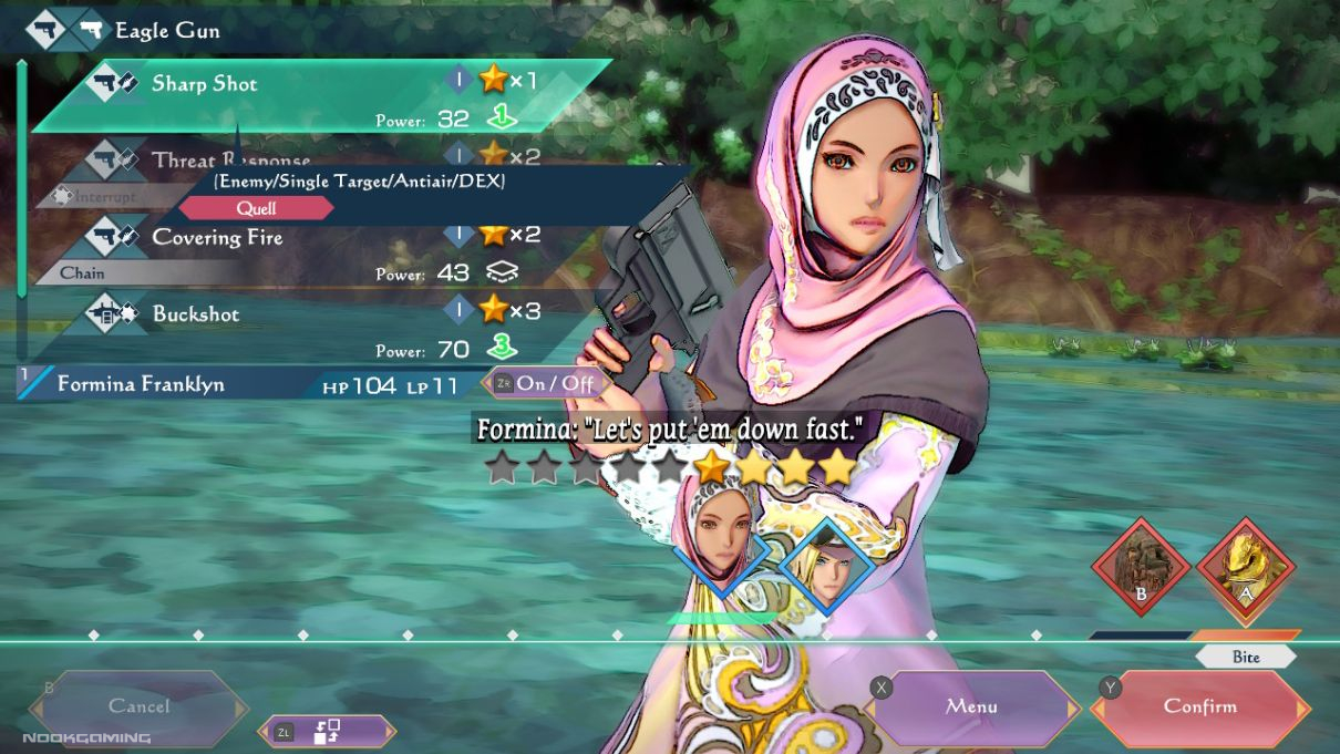 Combat in SaGa Emerald Beyond
