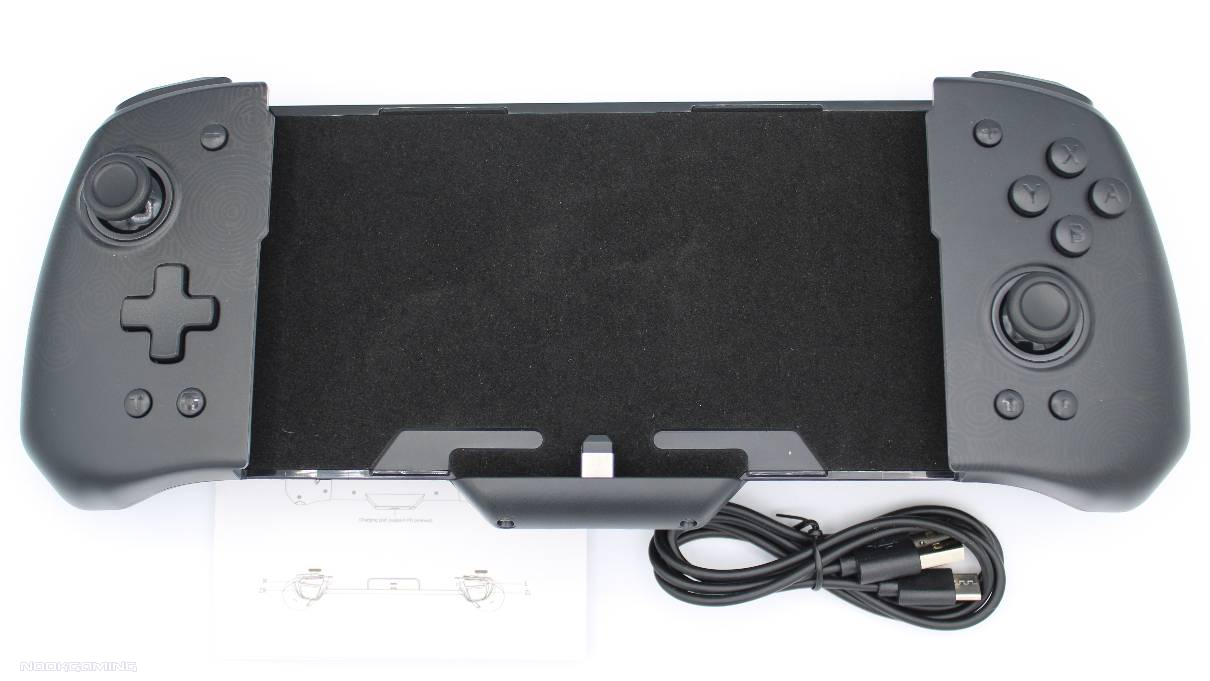 FUNLAB Luminpad Nintendo Switch Gripcon - Review Image - View from Above