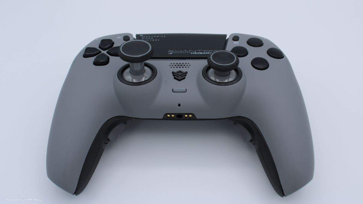 Hex Phantom Controller Review - Low Angle Controller View
