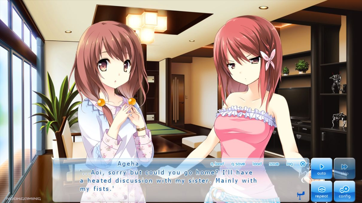 Ageha and Hotaru