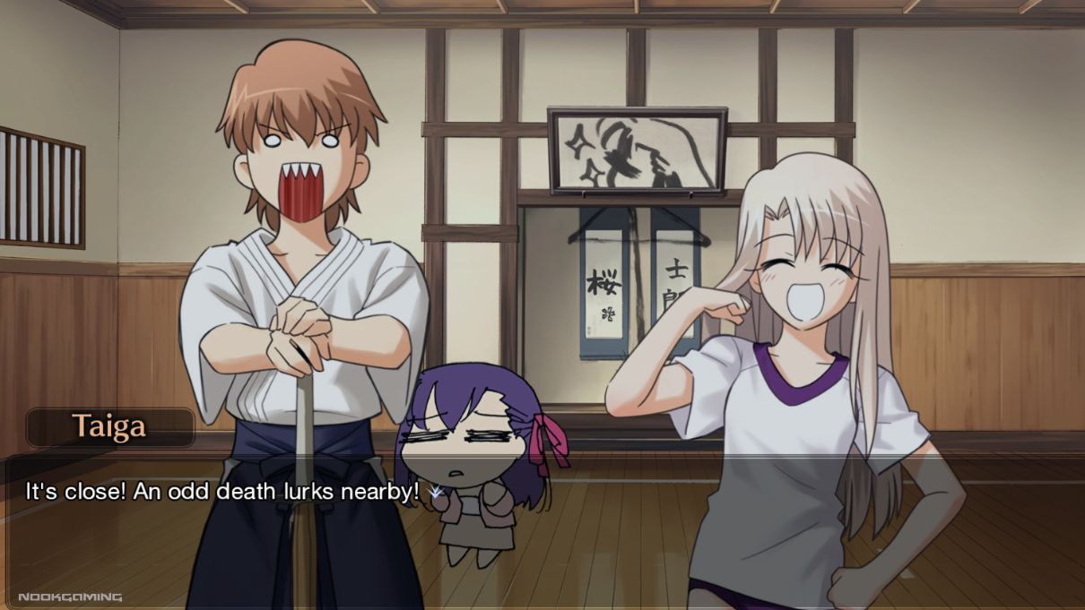 Fate/Stay Night Remastered - Tigers Dojo Endings Guide and Walkthrough Image
