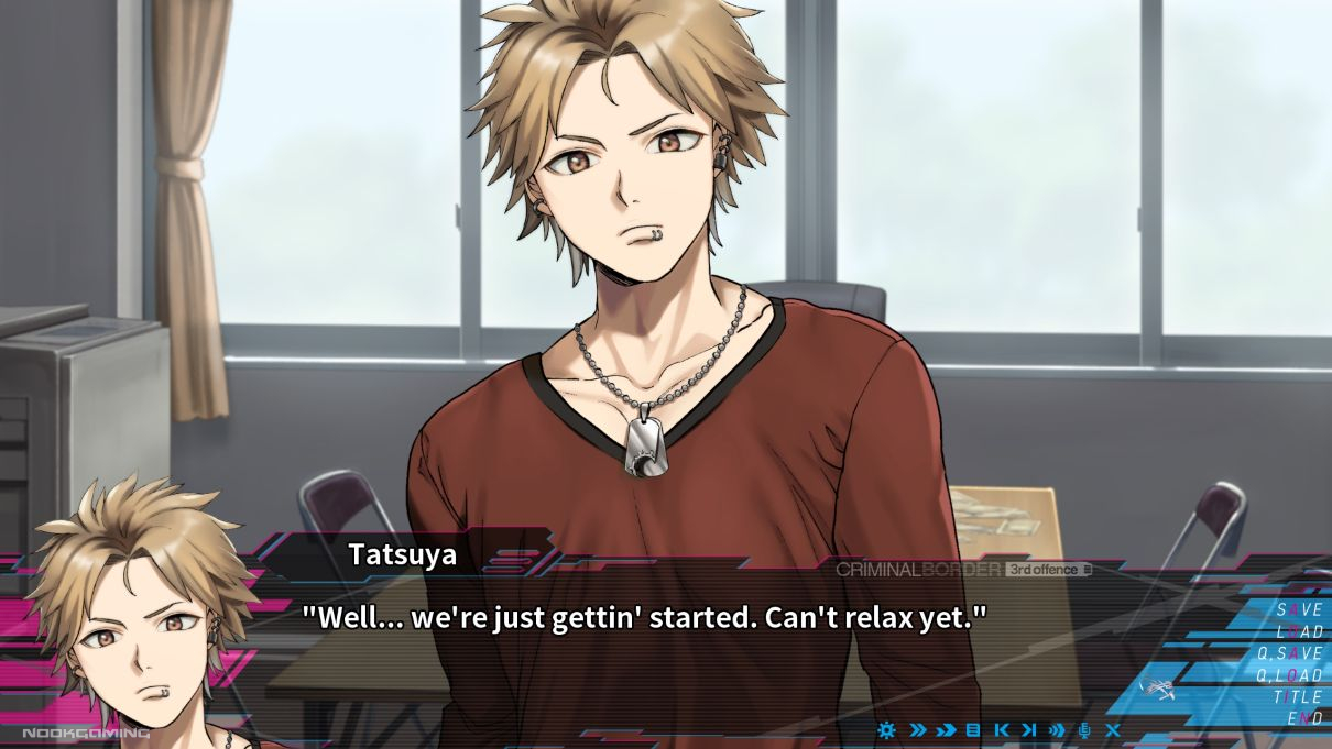 Tatsuya in Criminal Border 3rd Offence (Liminal Border Part III)