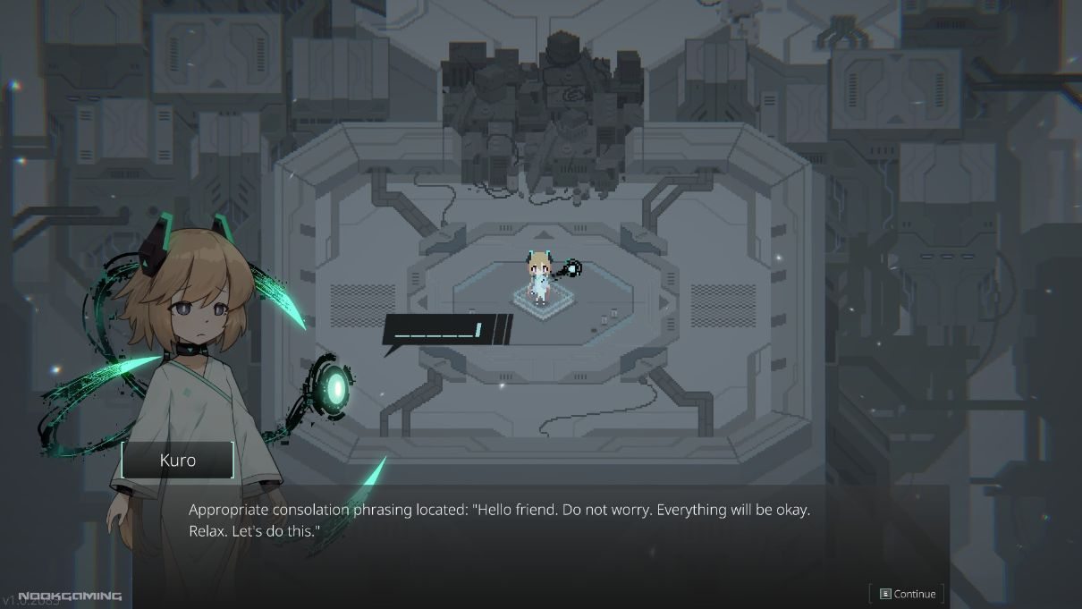 Anita and Kuro join forces and set off on their mission in NanoApostle