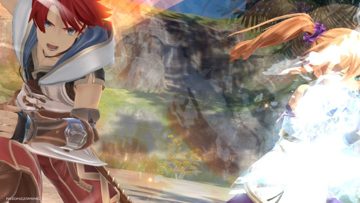 Duo Strike in Ys X: Nordics