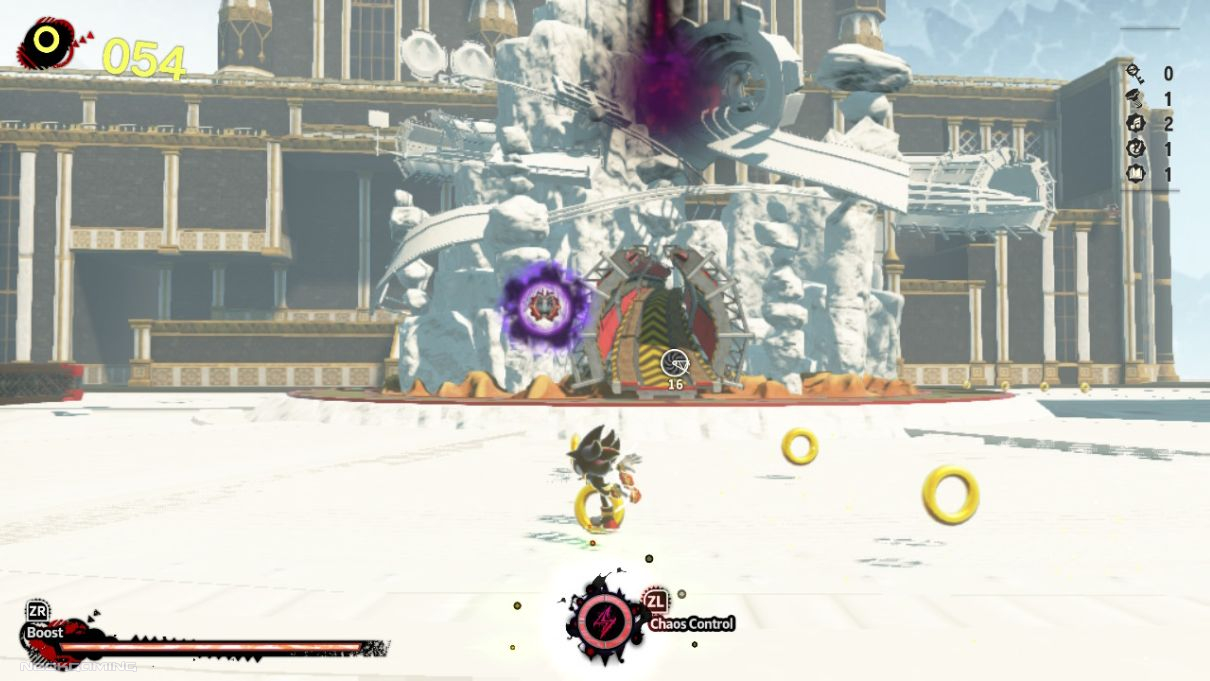 Shadow's Hub Area in Sonic X Shadow Generations