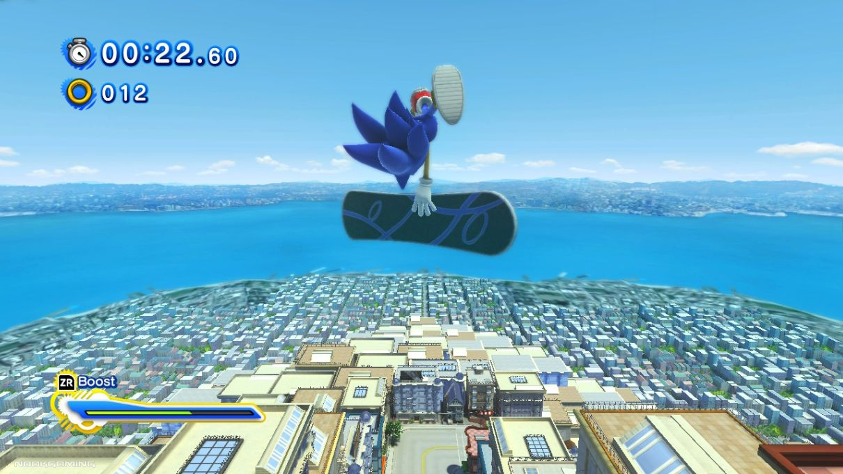 City Escape in Sonic X Shadow Generations