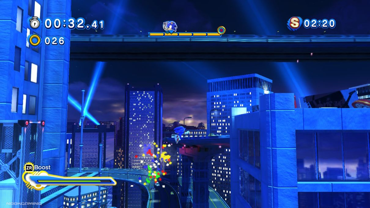 Night City View in Sonic X Shadow Generations