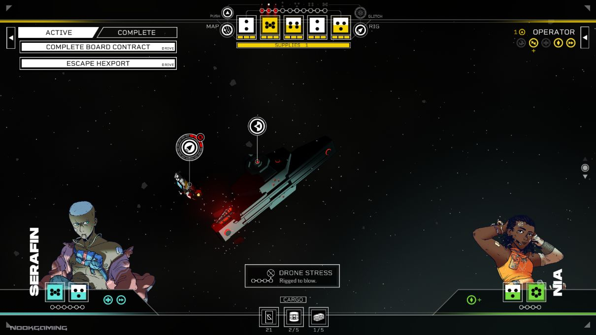 Drone rigged to blow in Citizen Sleeper 2: Starward Vector