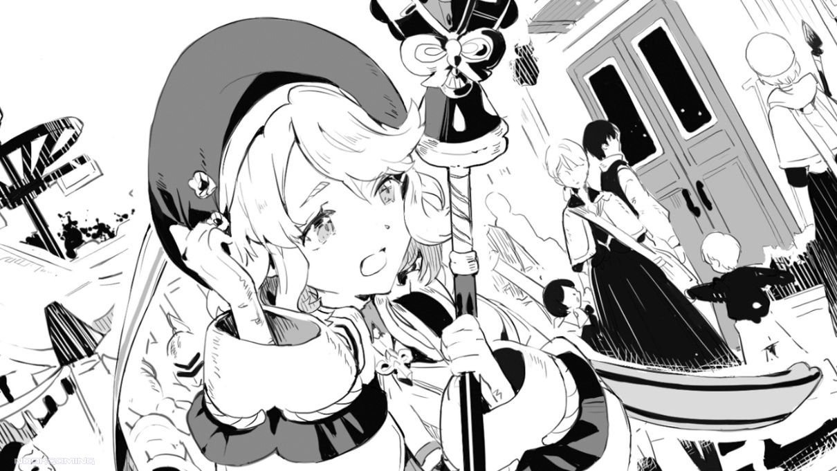 A nervous Pomera in Disciple of the Lich: Or How I Was Cursed by the Gods and Dropped Into the Abyss!: Vol.1