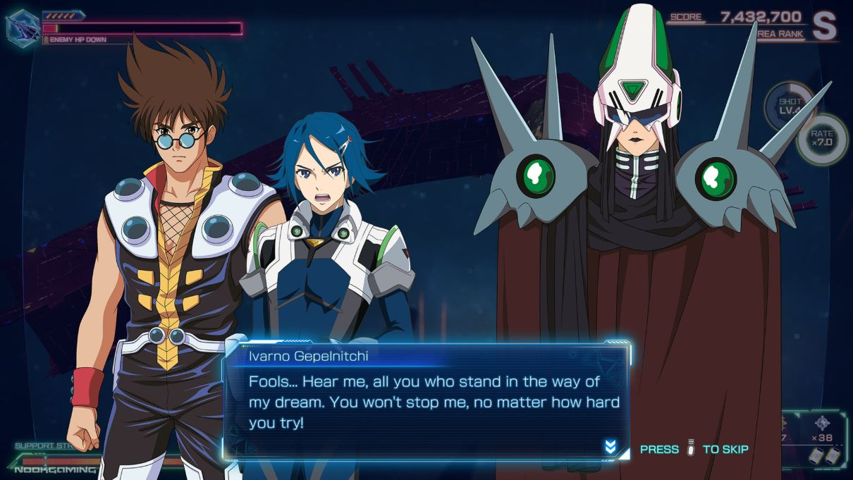 Confrontational scene in MACROSS -Shooting Insight-