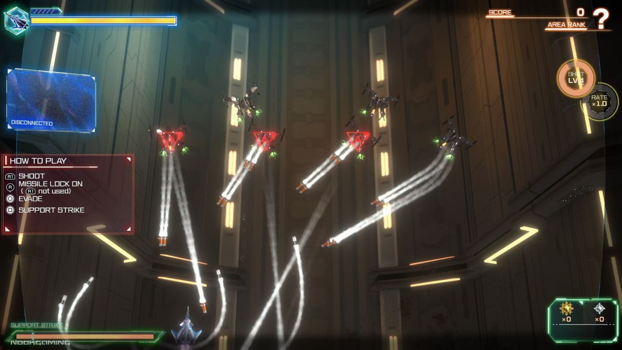 MACROSS -Shooting Insight- Shmup section