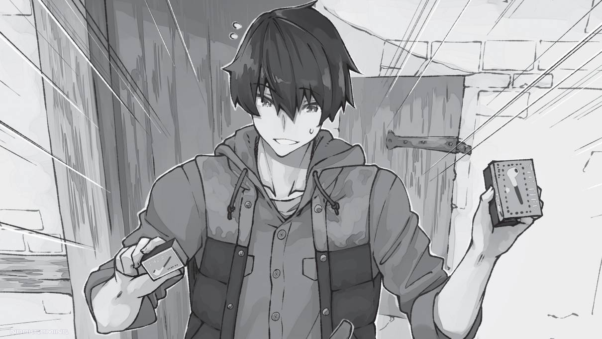Shiro selling matches in Peddler in Another World I Can Go Back to My World Whenever I Want!