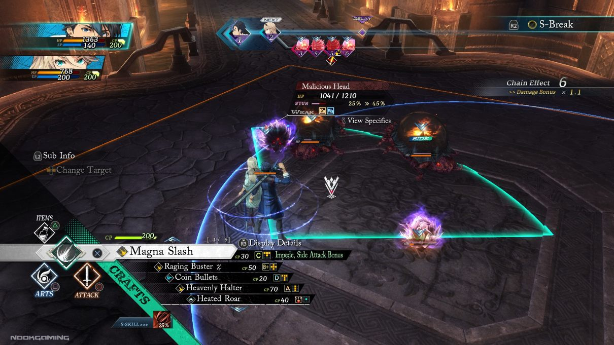 Command Battle in The Legend of Heroes: Trails Through Daybreak II