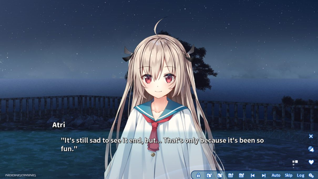 ATRI talking about endings