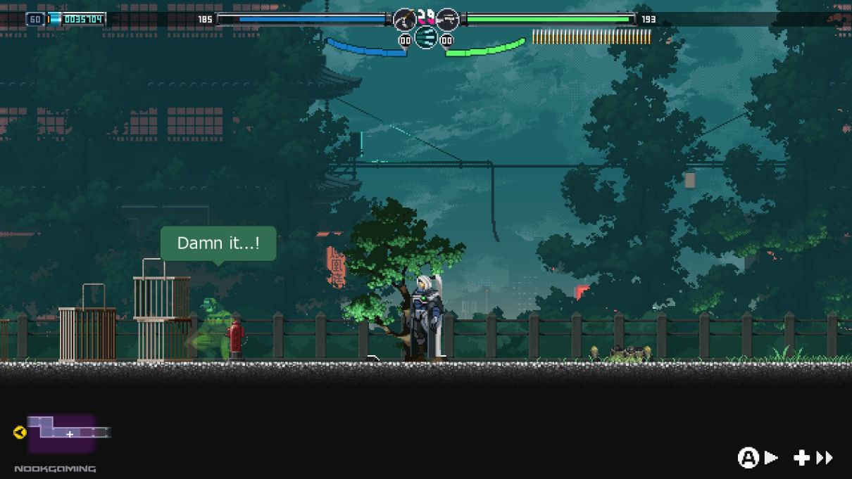Dialogue in Blade Chimera