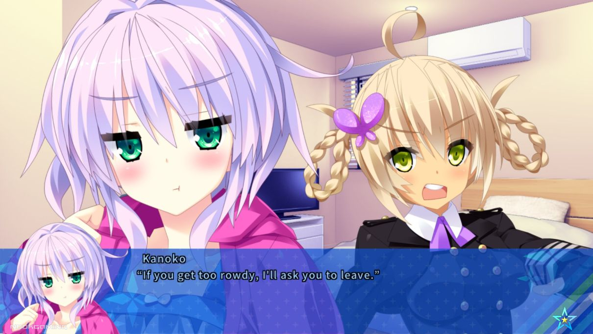 Kanoko and Petra arguing