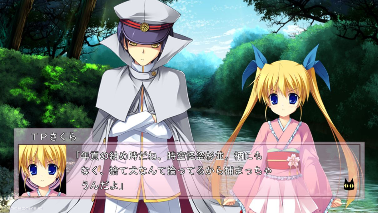 Time Paladin Sakura Facing Time-Travelling Thief Suginami