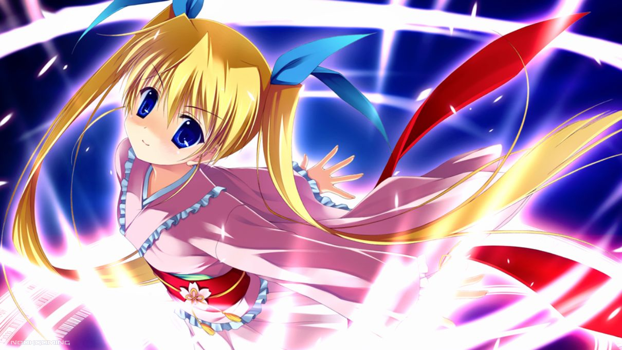 Time Paladin Sakura Transforming into a Magical Girl