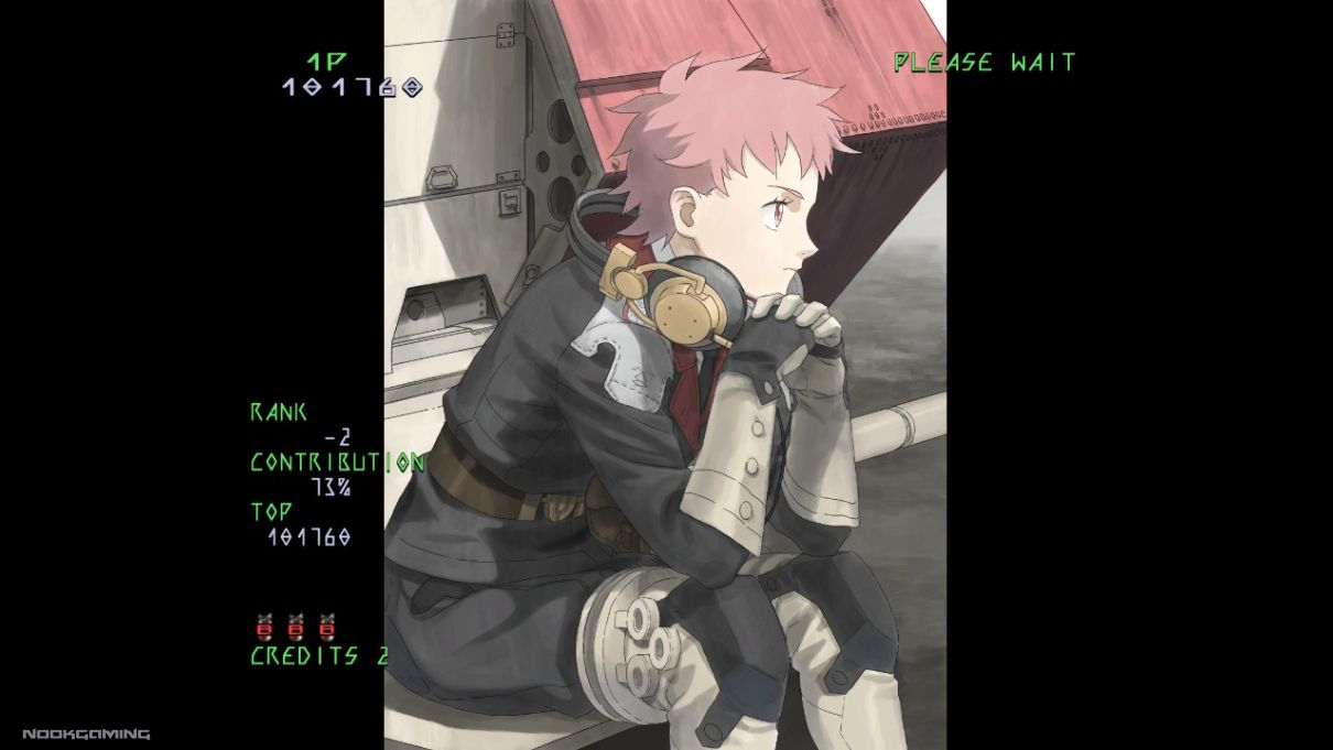 Pink haired character in Under Defeat