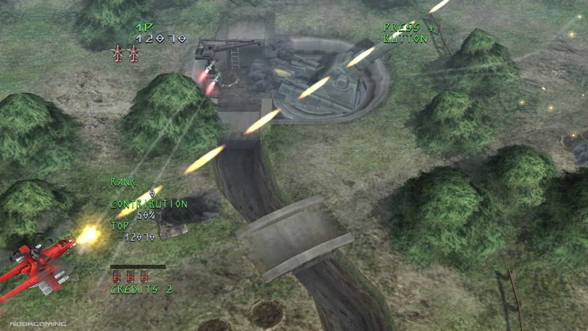 Shooting diagonally