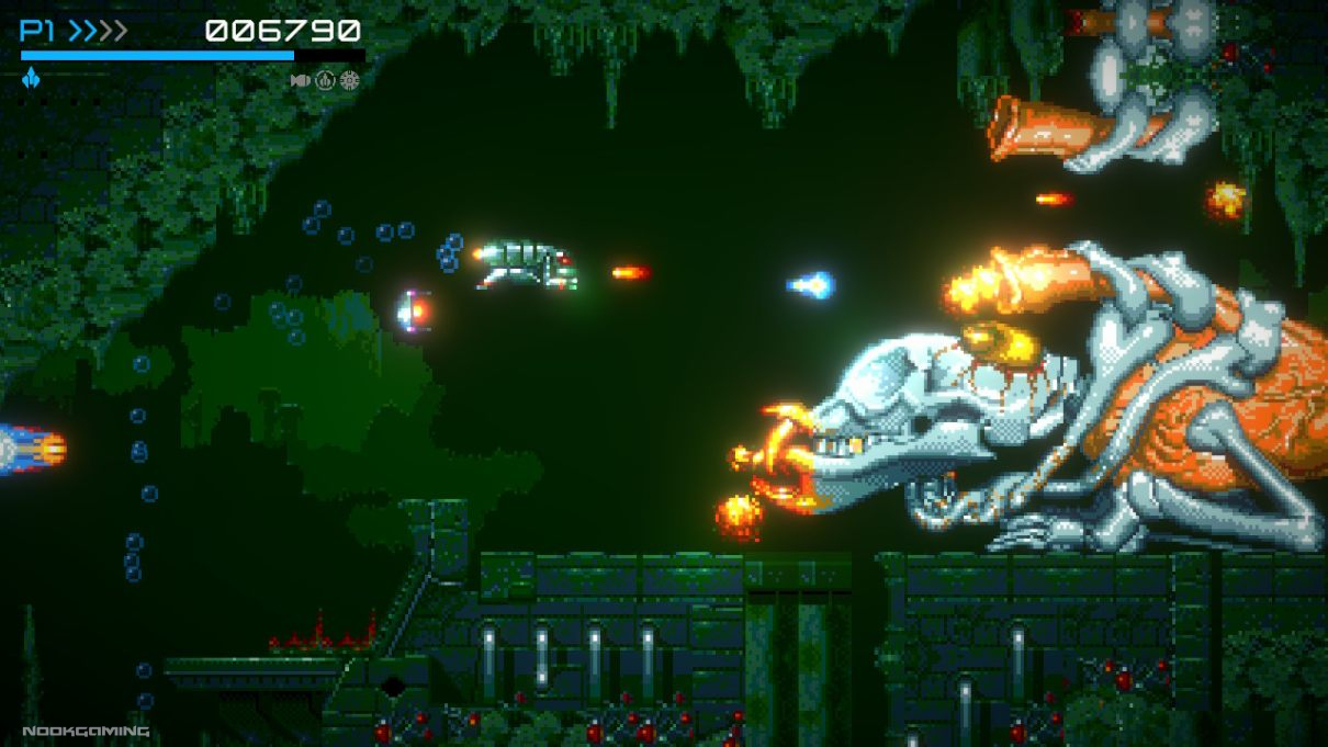 Boss fight in X-Out Resurfaced