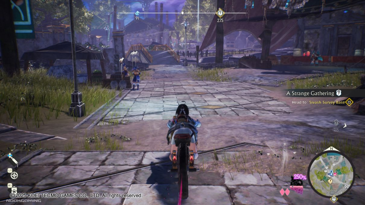 A city in Atelier Yumia: The Alchemist of Memories & the Envisioned Land
