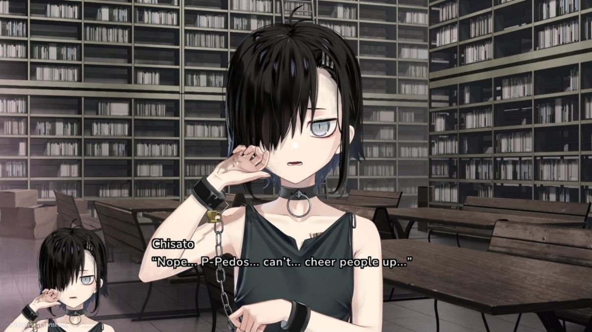 Chisato Describing the inability to cheer people up