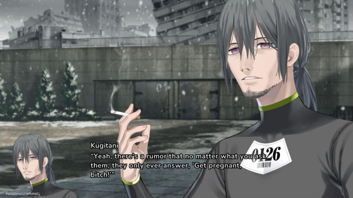 Kugitani making a Nukitashi reference in Henpri (Hentai Prison)