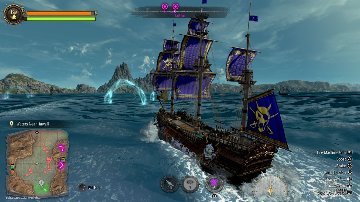 Sailing the sea