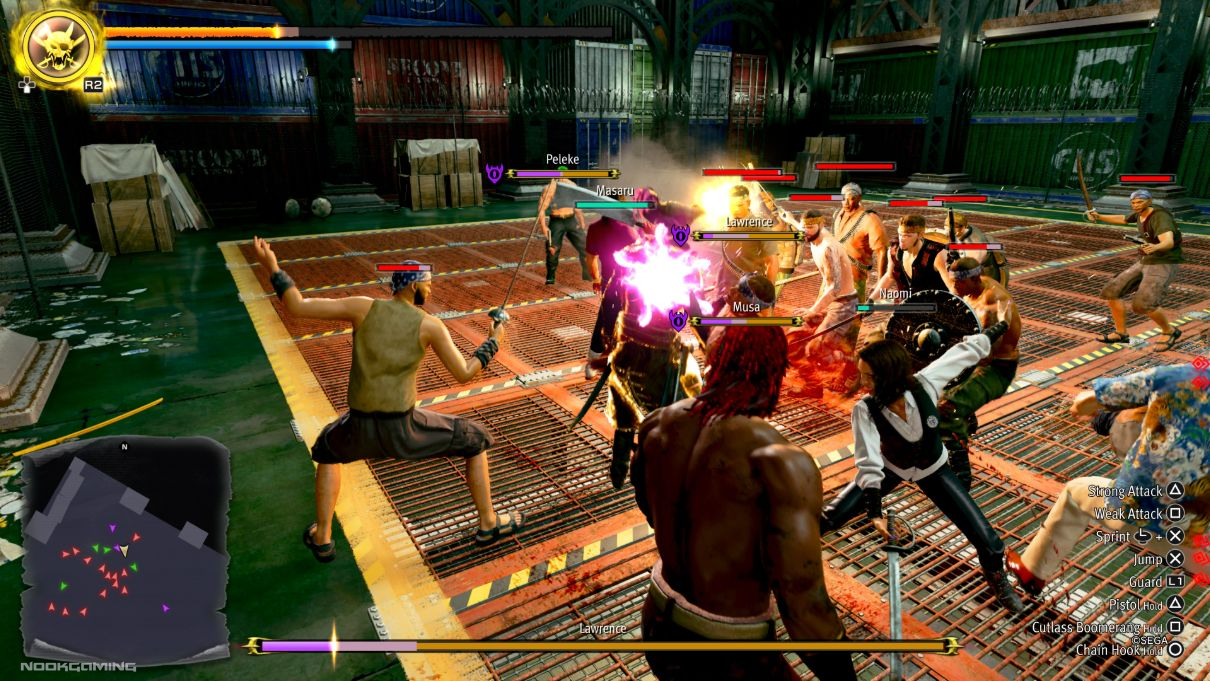 Combat in Like a Dragon: Pirate Yakuza in Hawaii