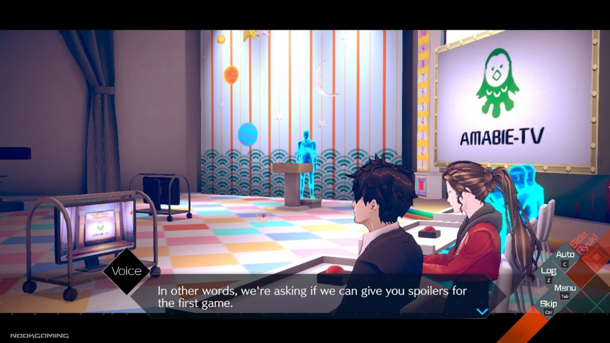 Questions regarding Ai Somnium Files 1 spoilers