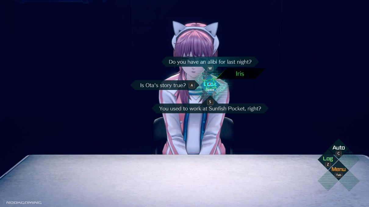 Date interrogating Iris in AI: The Somnium Files 