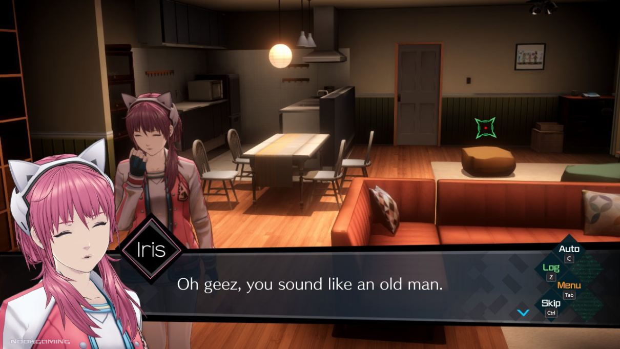 Date and Iris talking