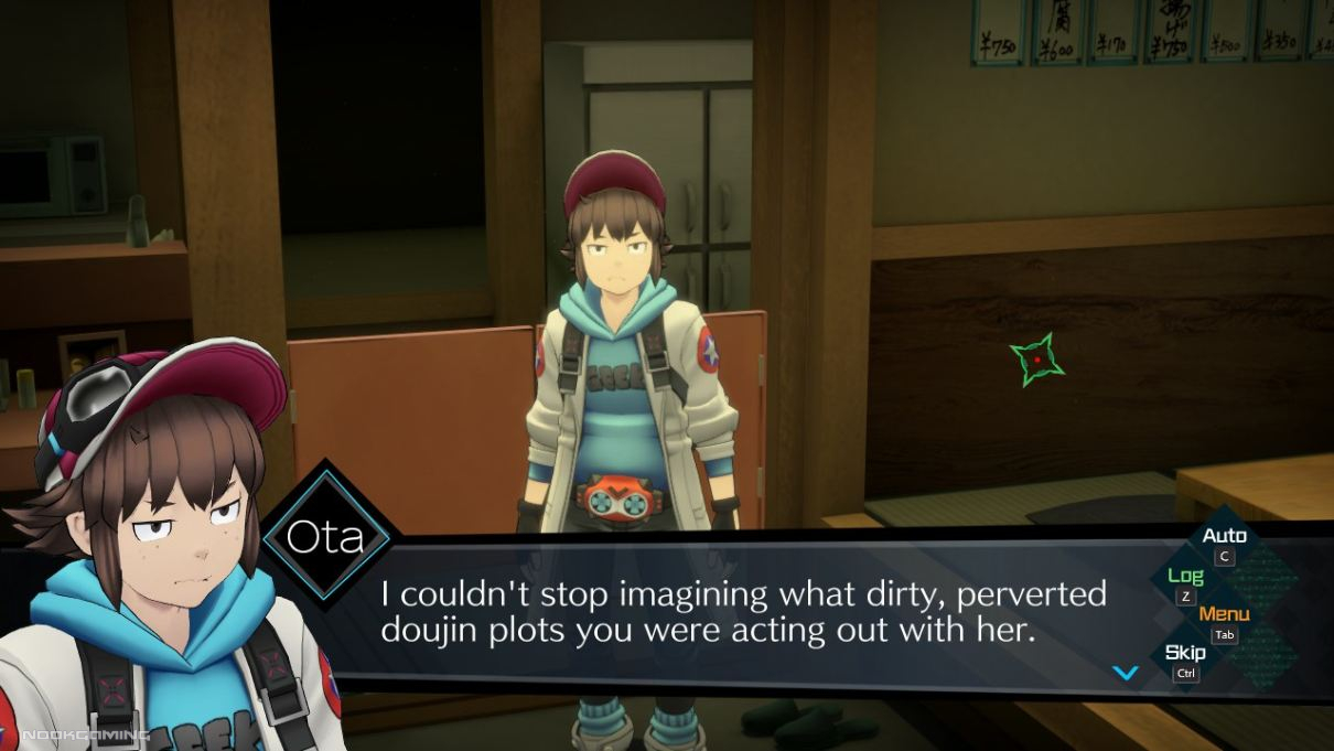 Date being accused by Ota of being a perv