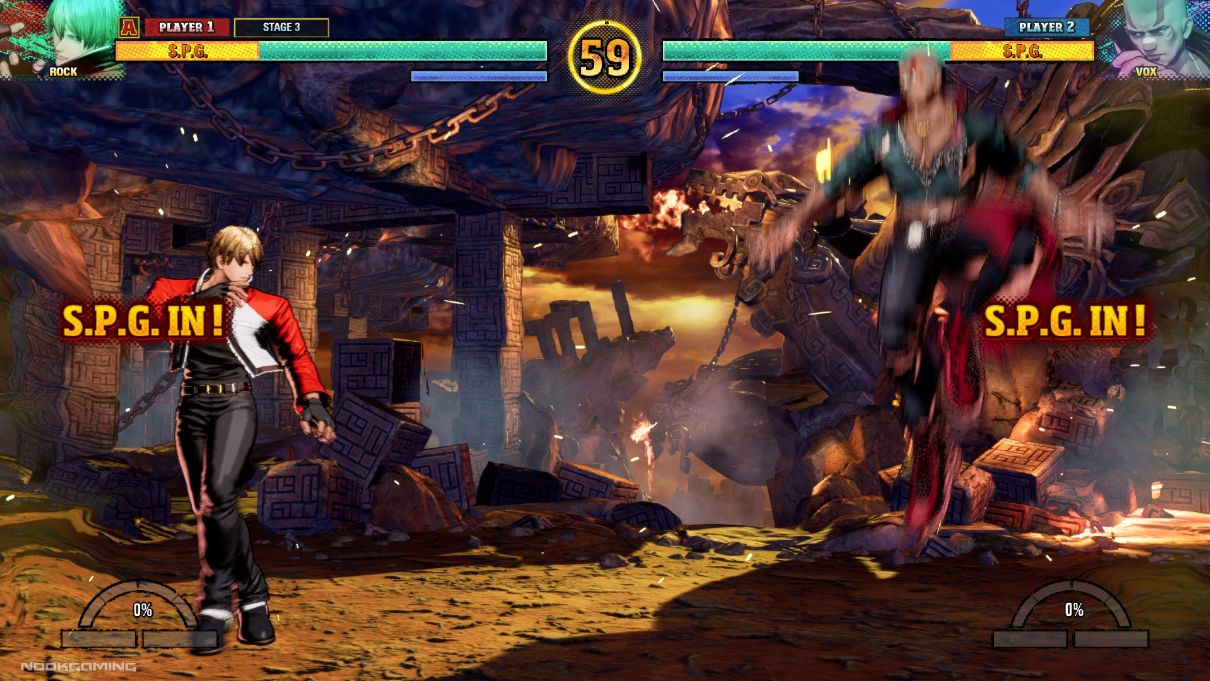 S.P.G. mode in Fatal Fury: City of the Wolves