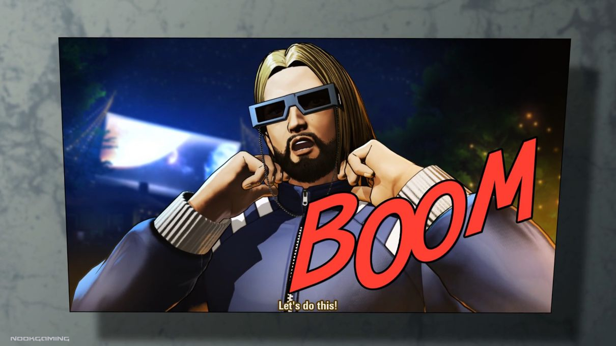 DJ Character in Fatal Fury: City of the Wolves