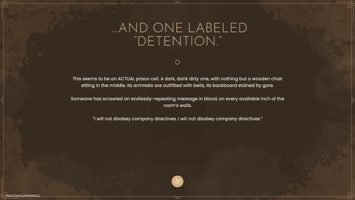 Trapped in detention in Inhuman Resources: A Literary Machination