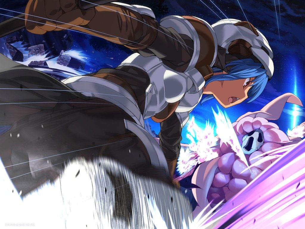 Battle CG from Rance 01 Quest for Hikari