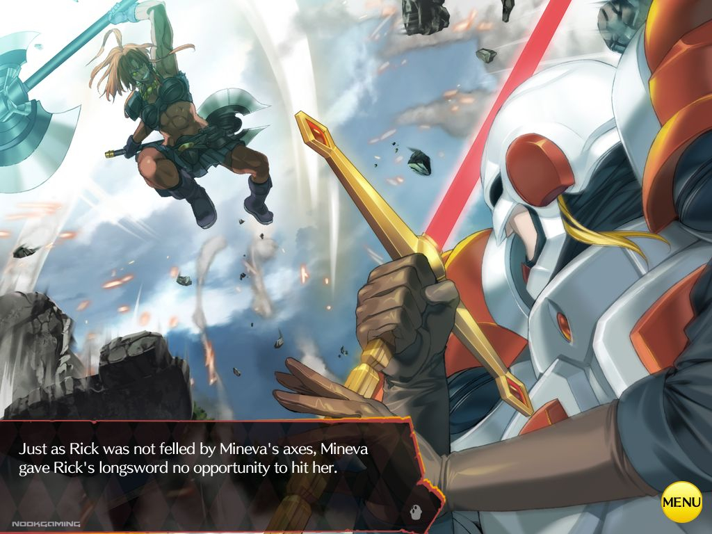 Combat CG with a lot of action