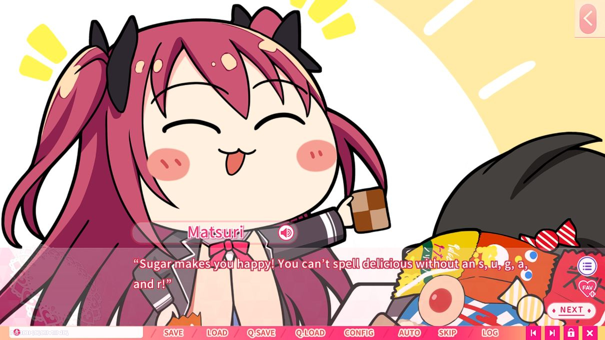 Chibi/Superdeformed shot of Matsuri
