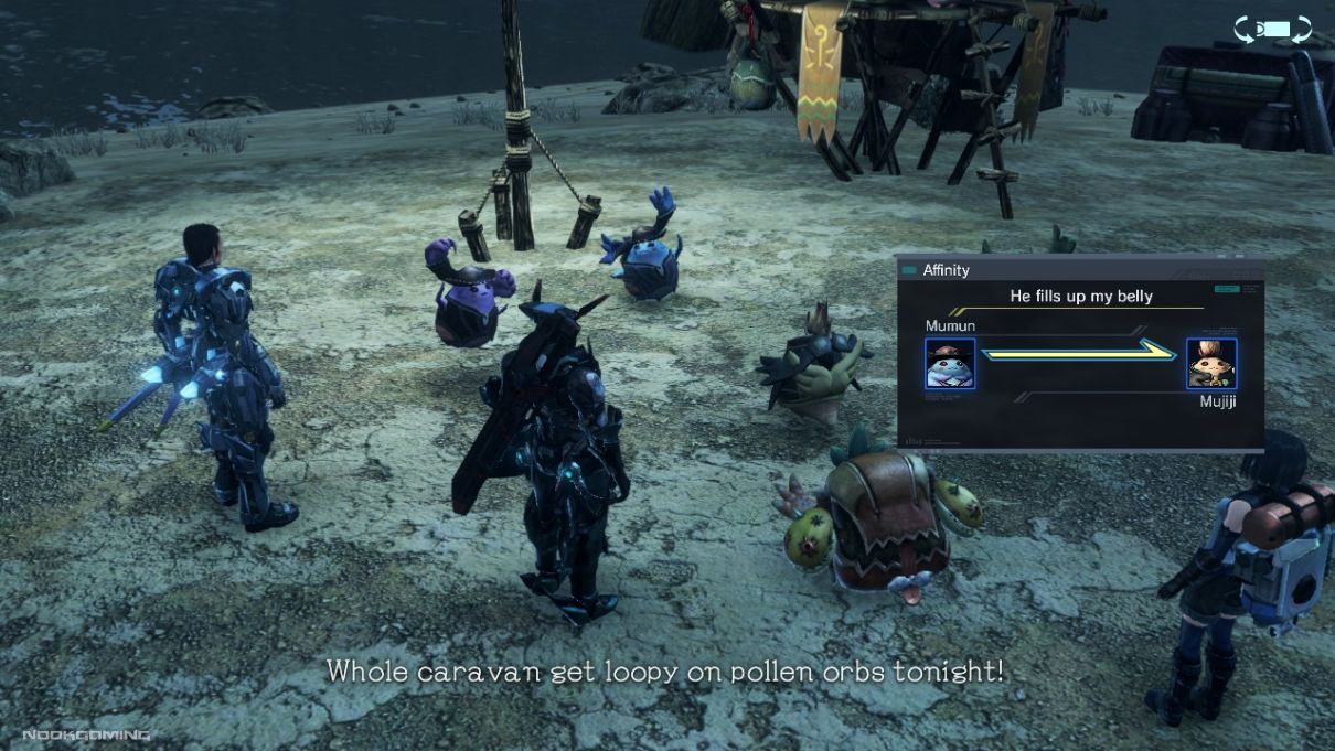 Dialogue about pollen orbs